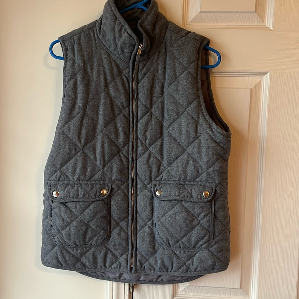 Thread and Simply dark gray vest